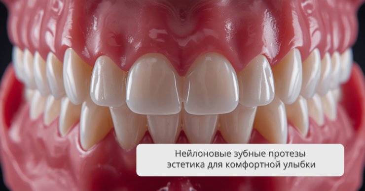 Нейлоновые зубные протезы: эластичность и эстетика для комфортной улыбки