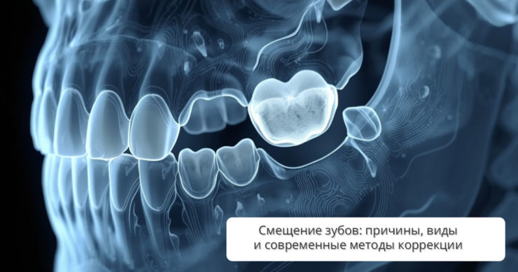 Смещение зубов: причины, виды и современные методы коррекции