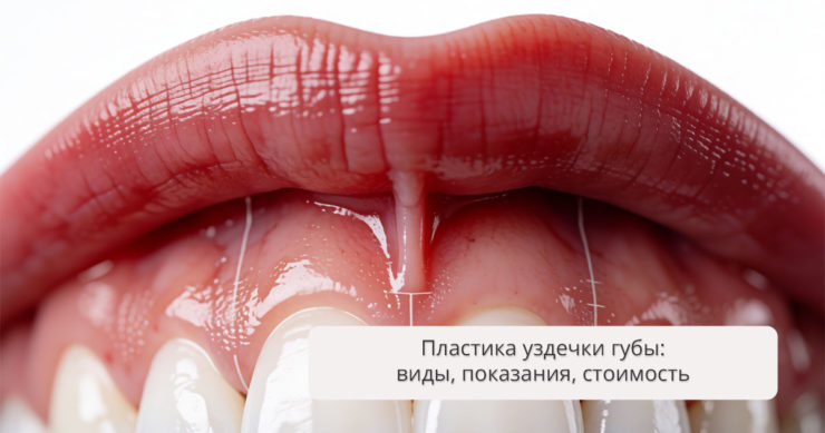 Пластика уздечки губы: виды, показания, стоимость