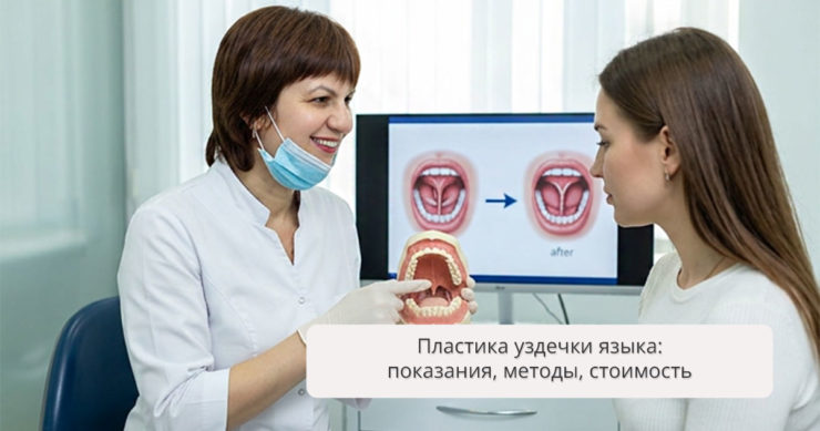 Пластика уздечки языка: показания, методы, стоимость